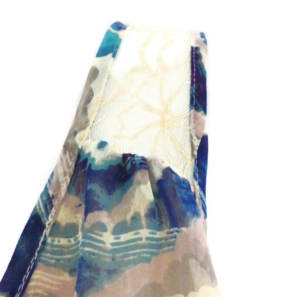 B Jewel Dress Mini Peekaboo Cutout Back Lace M - Picture 3 of 9